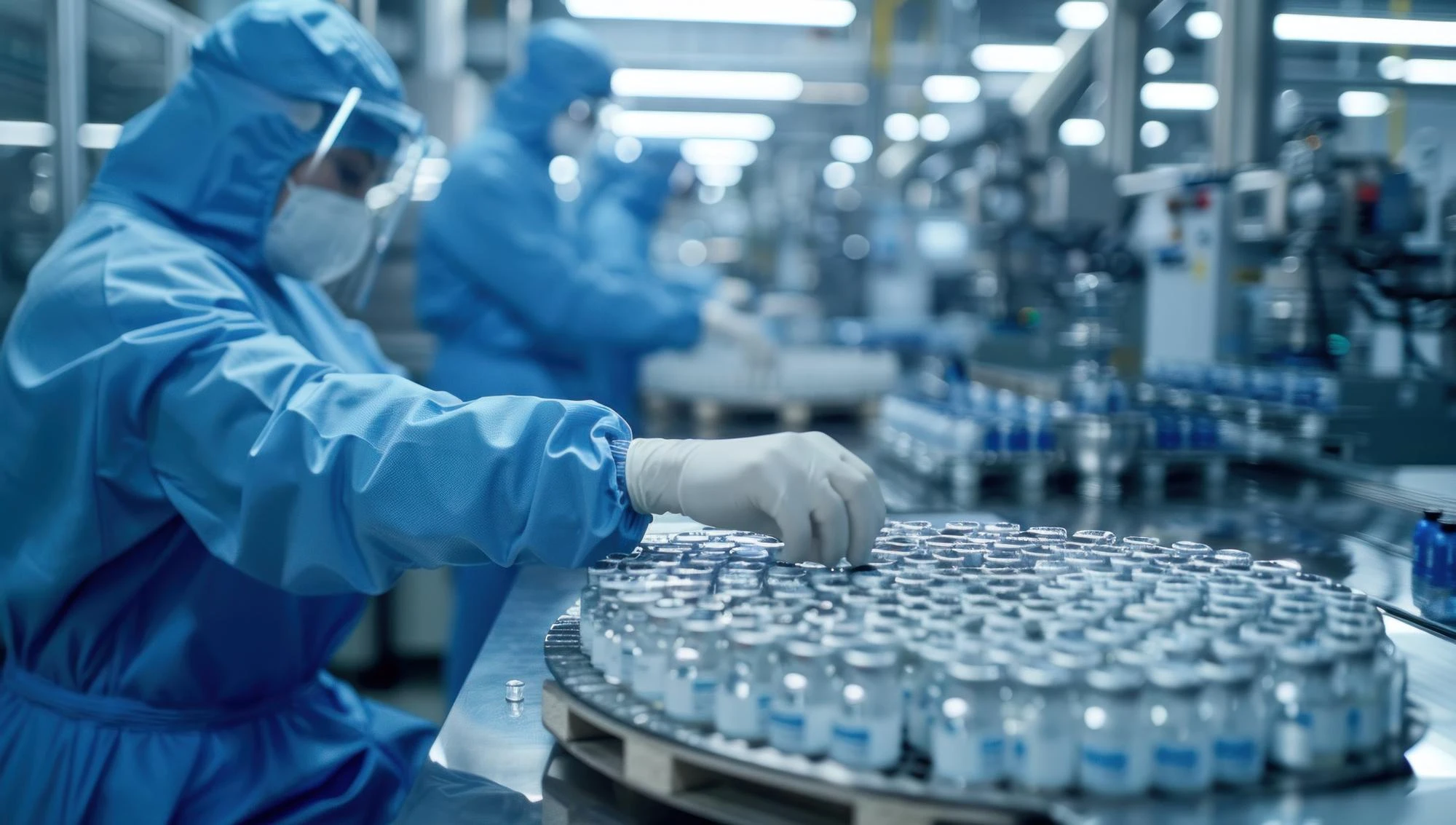 raw peptide material production